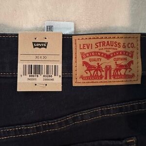 Levi's Men Dark Blue Jeans